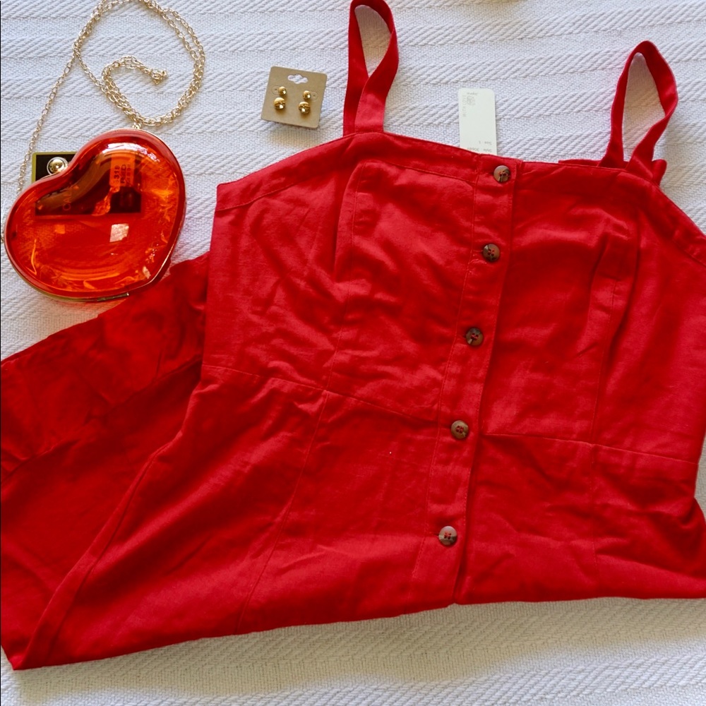 Red Sweetheart Dress
